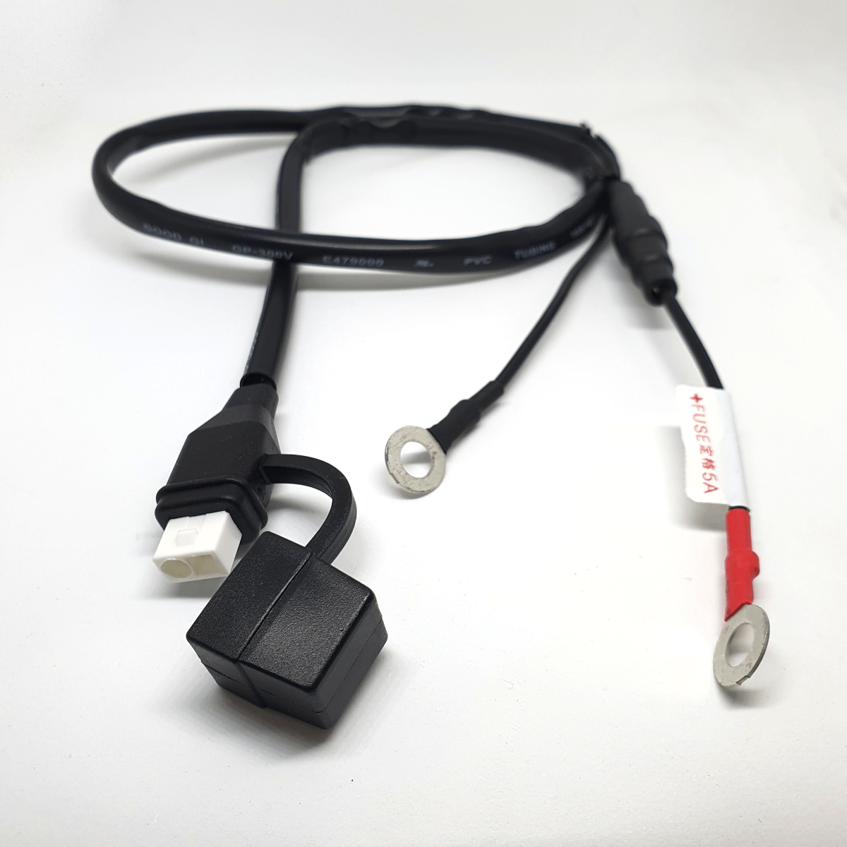 M6 round end Battery charging system + protective cover